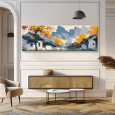 Painting by Numbers Panorama Chinese Village in The Mountains II